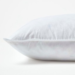 Homescapes Duck Feather Cushion Pad Insert - White / 70cm - thumbnail 5