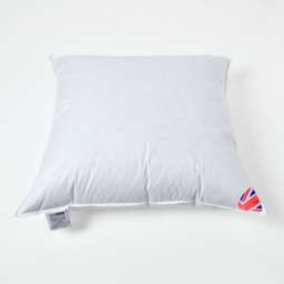 Homescapes Duck Feather Cushion Pad Insert - White / 70cm - thumbnail 2
