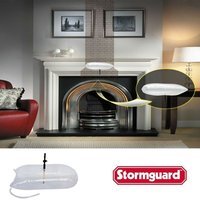 Chimney Balloon Draught Excluder Universal 70cm x 40cm Gaps Energy Saving - Grey - thumbnail 1
