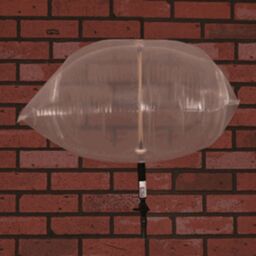 Chimney Balloon Draught Excluder Universal 70cm x 40cm Gaps Energy Saving - Grey - thumbnail 4