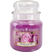 Damson Rose Scented Jar Candle - Medium / Medium
