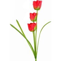 Artificial Tulip Stem Flower - Red Tulip