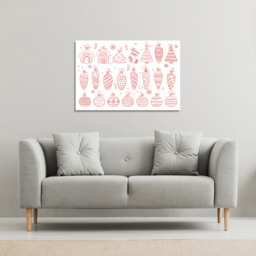 Winter Toys Gallery Canvas - Red / 46cm / 31cm - thumbnail 3
