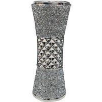 Large Ceramic Flower Vase Silver - Silver - image 1
