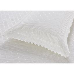 Richmond Boudoir Cushion - White - thumbnail 3