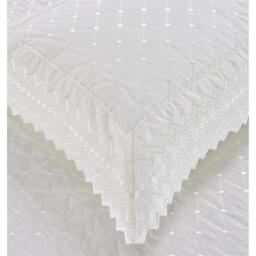 Richmond Boudoir Cushion - White - thumbnail 2