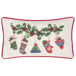 Winter Warmers Printed Cushion - Multicolour / Polyester - thumbnail 2