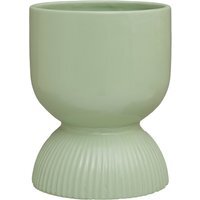 Fia Sage Green Planter - Green