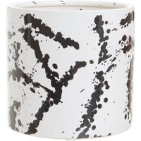 Sorrell Black and White Small Planter - Black & White
