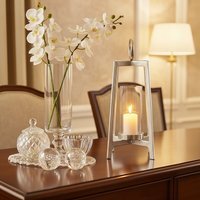 Kensington Townhouse Candle Holder - Silver