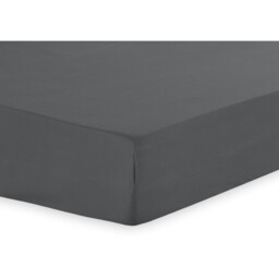 Polycotton Flat Bed Sheet - Charcoal / King - thumbnail 2