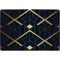 Luxury Gold Art Deco Rug - Gold / 150cm - image 1