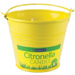 Citronella Bucket Candle - Yellow / 4 - thumbnail 2
