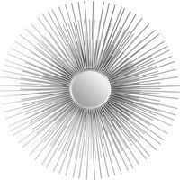 Avelene Square Wall Mirror - Silver
