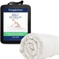 Snuggledown Retreat Hungarian Goose Down 13.5 Tog Duvet - White / Double