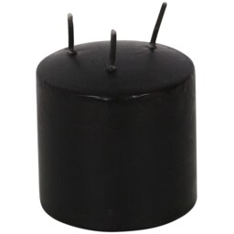 Small Vampire Blood Pillar Candle  - Black - thumbnail 4
