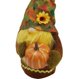 Halloween Pumpkin Harvest GONK Gnome Decoration - Multicolour - thumbnail 5