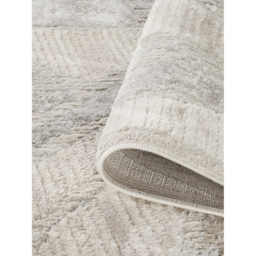 Mabel Modern Contemporary Living Room Area Rug - Abstract Geometric Seamless - Stone / 230cm - thumbnail 2