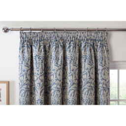 Elmsley Taped Curtain Navy - Navy / 229cm - thumbnail 4