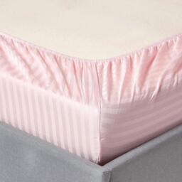 Cotton Cot Bed Fitted Sheets 200 Thread Count 2 Pack - Pink - thumbnail 4