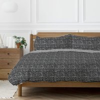 Arri Reversible Duvet Cover and Pillowcase Set - Monochrome / King - image 1