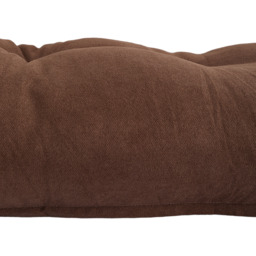 180cm Soft Polyester Fabric Wedge Headboard Pillow - Coffee - thumbnail 3