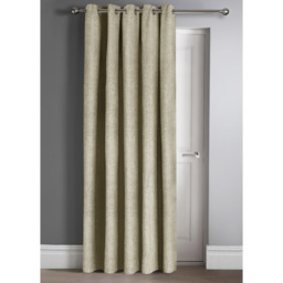 Semi Pattern Dimout Curtain Pair - Latte / 66cm / 90cm - thumbnail 2