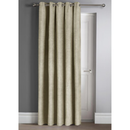 Semi Pattern Dimout Curtain Pair - Latte / 66cm / 90cm - thumbnail 3