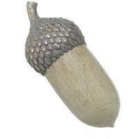 Long Deco Acorn Ornament - Brown - image 1