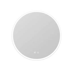 Circle Bathroom Mirror with Lights, Dual Touch, Dimmable - White / 80cm - thumbnail 2