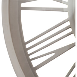 White Round 3D Clock - White - thumbnail 4