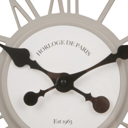 White Round 3D Clock - White - thumbnail 3