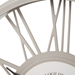 White Round 3D Clock - White - thumbnail 2