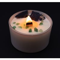 Chakra Crystal Candles Throat Chakra - Blue