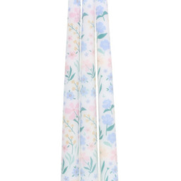 Set Of 3 Taper Candles - Blue Green - thumbnail 2