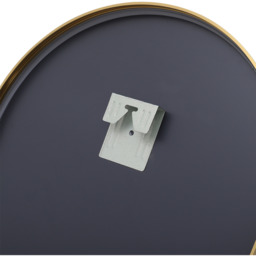 Oval Metal Frame Wall Mirror - Gold - thumbnail 5