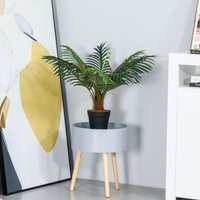 Outsunny Artificial Palm Plant - Green - image 1