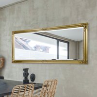 MirrorOutlet Gold Full Length Wall Mounted Mirror 160 x 73cm - Yellow - image 1