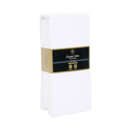 Cosy Brushed Cotton Fitted Sheet - White / King - thumbnail 2