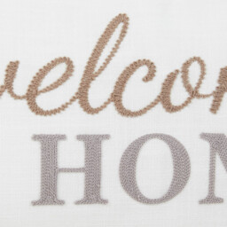 Welcome Home Cushion - Natural - thumbnail 2