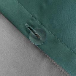 Reversible Duvet Cover Bedding Set - Teal Grey / King - thumbnail 5