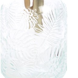Vintage Leaf Print Glass Plant Mister - Natural - thumbnail 2