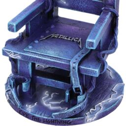 Metallica Ride the Lightning Blue Chair Ornament - 15cm - thumbnail 2