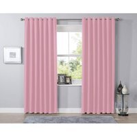 Blackout Curtains - Dusky Pink / 117cm / 137cm