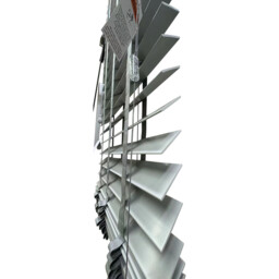 50mm Venetian Blind - Light Grey / 120cm - thumbnail 3