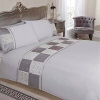 Batiste Checks Polycotton Duvet Set With Pillowcase - Multicolor / Superking