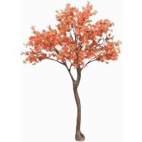 Artificial Red Japanese Acer Tree 2.7m - Red