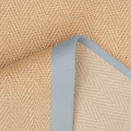 Cotton Border Jute Area Rug - Brown / 230 x 160cm - thumbnail 5