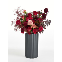 Contemporary Living Porcelain Vase - Black - thumbnail 2