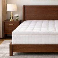 5 Inch Mattress Topper Hotel Quality Ultra Soft and Supportive - White / Single - thumbnail 1